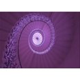 thumbnail image 1 of Ahgly Tapis Rectangulaire Lavable en Machine Intérieur Transitionnel Orchidée Foncée Violet, 8 Pieds x 10 Pieds, 1 of 7