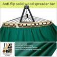 thumbnail image 3 of Tranquillo Hamac Universel avec Supports en Acier Enduit Électrostatique, Support de Hamac Réglable et Pliable avec Filet en Polyester à 2 Couches et Sac de Transport pour 2 Personnes. Toile - Vert Émeraude, 3 of 5