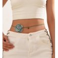 thumbnail image 5 of LinYooLi Collier Ras du Cou Fleuri pour Femmes Collier Gothique Floral à Lacets Collier Rose Long Collier en Velours pour Mariage Fête d'Été, 5 of 5