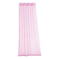 thumbnail image 2 of Aufmer 5 Pcs Waterproof Outdoor Window Screen Curtain, Transparent Polyester Shade for Terrace/Pavilion, 83.85x51.96in with Metal Hanging System(Pink), 2 of 6