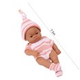 thumbnail image 3 of Jusqu'à 70 % de Rabais Iumwxz Poupée Réaliste Mignonne pour Dormir Jouets pour Enfants Poupée en Émail Mini de 7 Pouces à Yeux Fermés Jouets pour Tout-Petites Filles pour Filles de 3+ Ans Cadeaux Jeu d'Imitation Souvenirs de Fête, 3 of 6