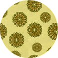 thumbnail image 1 of Ahgly Company Tapis d'Intérieur Lavables en Machine, Carrés Transitionnels Vert Jaune Foncé, Carrés de 3', 1 of 7