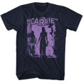 thumbnail image 1 of T-Shirt Adulte Carrie Flamme Violette Marine P, 1 of 2