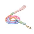 thumbnail image 1 of Dog Rope with Soft Leather Handle Thick Dog Lead Leash for Large Medium Small Dogs (Macaron, 120cm*1.2cm), 1 of 7