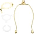 thumbnail image 3 of Miangastore 1 Set Lamp Harp 6 Inch Heavy Duty Lamp Shade Bracket Lampshade Adapter, 3 of 8