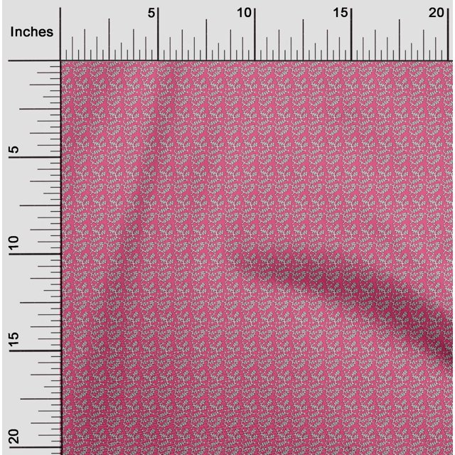oneOone Cotton Flex Fabric Geometric Block Print Fabric BTY 40 Inch Wide