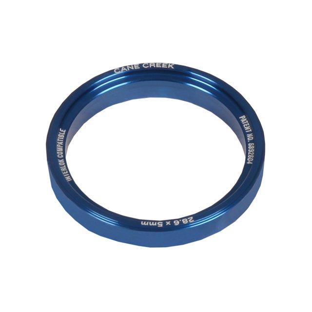 Cane Creek Interlok Espaceur 2.5mm Bleu