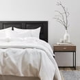 thumbnail image 4 of Bouclair Collection Collin Blanche - Ensemble Housse de Couette 3 Pcs Double / Grand Lit, 4 of 5