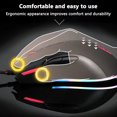 thumbnail image 3 of Freedo 12000 DPI Optical Sensor Gaming Mouse,Chroma RGB Lighting ,7 Programmable Buttons - Mechanical Switches BLACK, 3 of 8