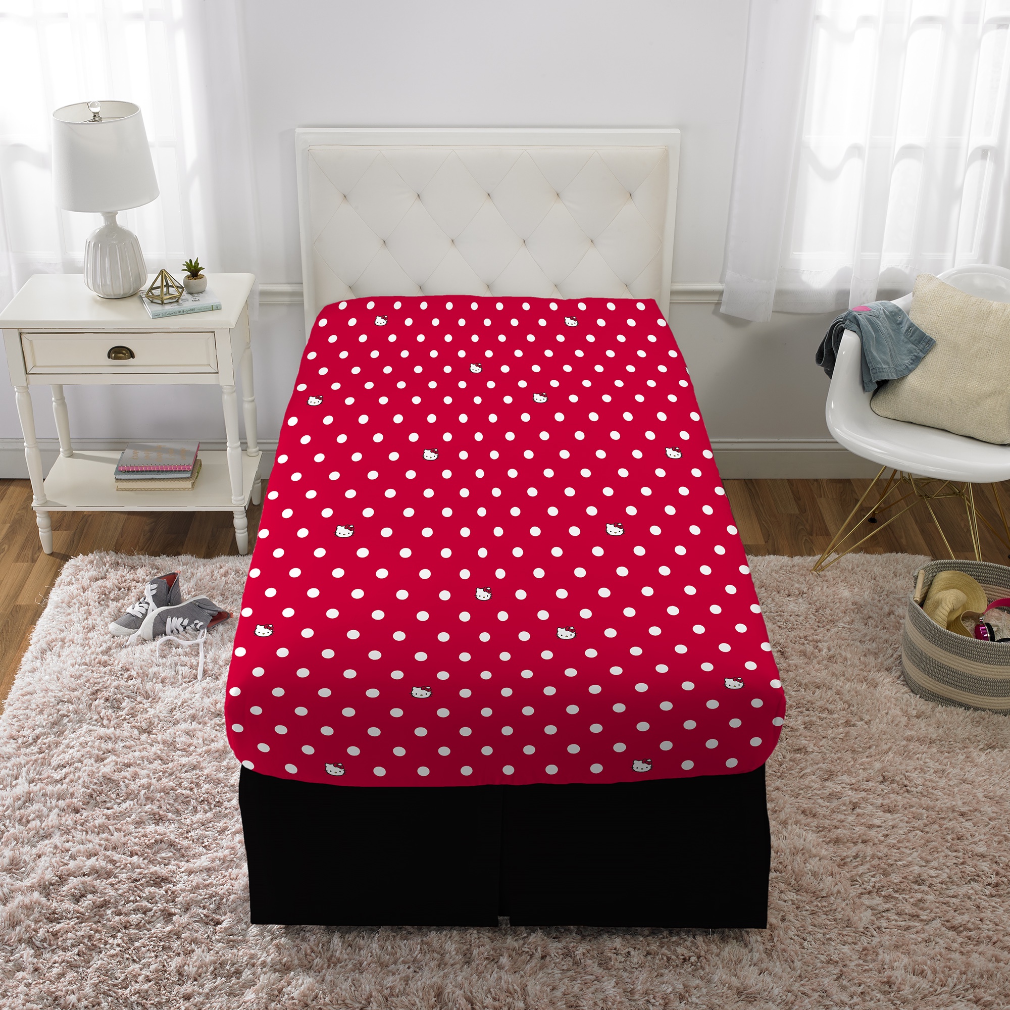 Hello Kitty "Big Bow Energy" Twin Sheet Set