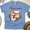 CarolinaBlue, variante sur T-Shirt Merry Campmas / Mignon Bonhomme de Neige Camping Vacances Graphique, Noir, Taille 3TG