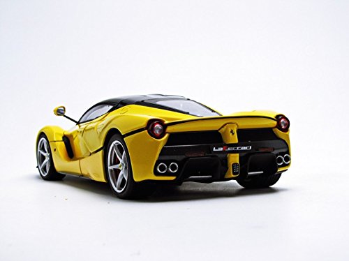 ミニカー Hot Wheel ELITE LaFerrari 1/18 Hot wheels Ferrari Laferrari F70 Hybrid Elite Edition Yellow 1/18