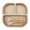 E, variant on MKHSQHDG Today's Deals Silicone Divided Tableware Set for Dining Table Food Serving Tray with Utensil Holder Durable Kitchen Dish for Meals