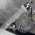 thumbnail image 4 of Faucet Sprayer Attachment Extension | Bathroom Sink Aerator, Handheld 2-Mode Stream & Spray, Copper Finish, Universal Fit, Easy Install, 3/4" Thread, Multi-Use for Shampoo, Facial Wash, Mouth Rinse,, 4 of 9