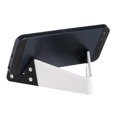 thumbnail image 3 of Ruiboury Support Pliable Ajustable en Forme de V pour Téléphone Intelligent Tablette Taille Portable Blanc 1ensemble, 3 of 5