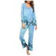 thumbnail image 1 of Rbaofujie Ensemble de Pyjama Shorts pour Femmes Décontracté Couleur Unie Haut Décontracté Pantalon Ensemble de Pyjama Ensemble de Pyjama, 1 of 5