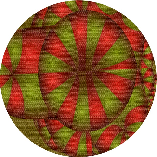 Ahgly Tapis Rond Lavable en Machine Intérieur Transitionnel Jaune Foncé Vert, 5 Pieds Rond