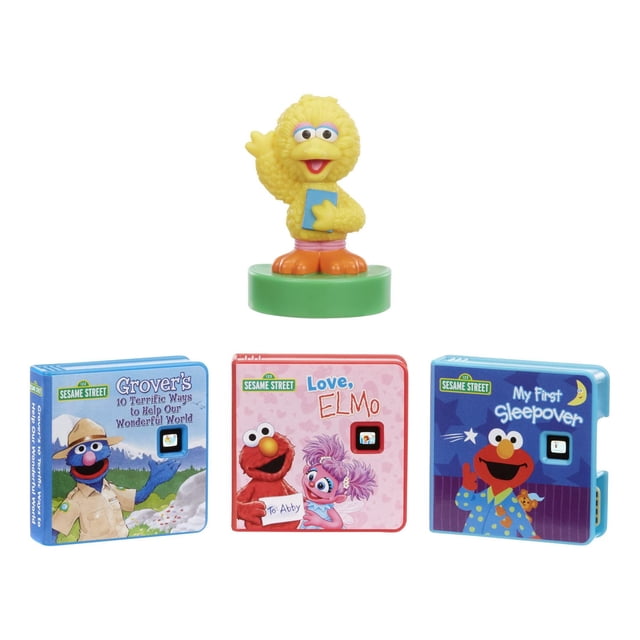 Little Tikes Story Dream Machine Sesame Street Big Bird & Friends Story Collection – English Speaking Toy, Ages 3+ years