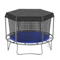 thumbnail image 4 of Housse de Protection Pare-Soleil pour Trampoline pour Maisonnette Extérieure Convient à 6 8 10 Pieds avec 6 Ou 8 Poteaux Pliable et Conception Anti-Déchirure, 4 of 5