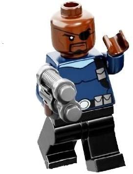 Lego Super Heroes Nick Fury Minifigure