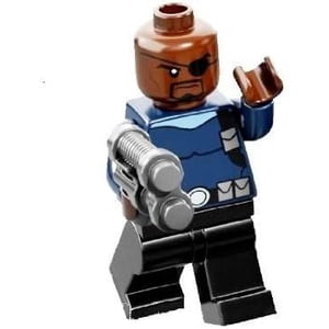 Lego Super Heroes Nick Fury Minifigure