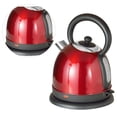 thumbnail image 4 of SNNROO Bouilloire Électrique en Acier Inoxydable 1,7l avec Arrêt Automatique et Protection Anti-Brûlure, 220V Rouge, 4 of 8