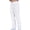 White, variant on Mens Casual Pants Elastic Waist Drawstring Lightweight Trousers Solid Color Outdoor Daily Pant with Pockets White S