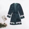 thumbnail image 1 of Gift TIMIFIS Women Fleece Robe Short Plush Robes for Womens With Hood Soft Warm Spa Bathrobe Soft Fuzzy Bathrobe Spa Robe Winter Warm Pajamas Shower NightgownFlash, 1 of 6