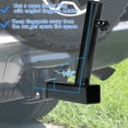thumbnail image 4 of Hitch Flag Pole Holder, Truck RV Hitch Flag Pole Mount Heavy Duty  for 2 Inch Hitch Receiver, 4 of 7