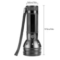 thumbnail image 3 of Rbaofujie Violet Light Flashlight Mini USB Rechargeable Purple Light Blacklight Powerful Fluorescent Portable Detector for Pet Urine Stains- Uranium Glass, 3 of 7