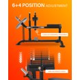 thumbnail image 4 of HVO Seated Calf Raise Machine: Calf Machine Home Gym Calf Workout Machine Exercise Equipment Black, 4 of 9