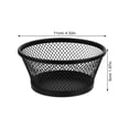 thumbnail image 2 of 2pcs Mesh Paper Clips Container Paper Clips Desk Storage Basket Household Clip Holder, 2 of 9