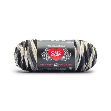 Red Heart® All In One Granny Square™ #4 Worsted (Medium) Acrylic Yarn 8.8oz/250g 417 Yards