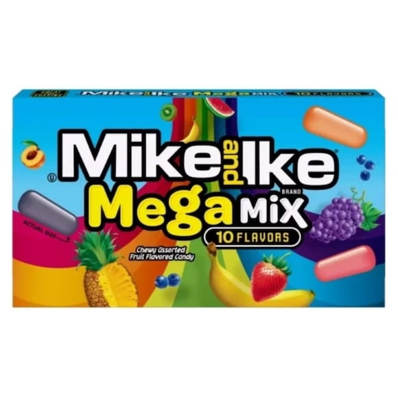 Mike and Ike Mega Mix Theatre Box 120g