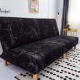 thumbnail image 4 of Siruishop Armless Cover Spandex Futon Slipcover Non-slip Sofa Cover (Only Cover), 4 of 8