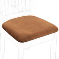 thumbnail image 1 of Unique Bargains 4 Pcs Stretch Velvet Chair Seat Slipcover Removable Washable Covers Protectors for Dining Room, 1 of 10