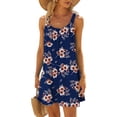 thumbnail image 2 of Pompotops Robe de Plage pour Femme, Paréo de Bikini, Tenue de Plage, Décontractée, Vacances, Courte, d'Été, Dos Nu, 2 of 5