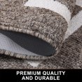 thumbnail image 3 of XICEN Tapis de Porte Intérieur, 32x48, Tapis d'Entrée Antidérapant Absorbant Résistant à la Saleté, Lavable à la Machine, Profil Bas, Tapis d'Entrée Intérieur pour Vestibule, Brun, 3 of 6