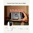 thumbnail image 3 of momcozy 5" WiFi Baby Monitor with HD Camera, Two-Way Audio, 4X Zoom, Motion and Cry Detection, Safe Zone, Clear Night Vision, Photo and Video Recording, 3 of 9