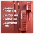 thumbnail image 5 of Rouge à lèvres liquide Super Stay Vinyl Ink de Maybelline New York longue tenue et sans bavures, couleur ultrapigmentée et brillance instantanée, fearless ,4.2 ml, 5 of 5