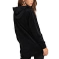 thumbnail image 2 of Juicy Couture Womens Embellished Oversized Hoodie, Black/S, 2 of 9