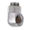thumbnail image 3 of Elbow Barb Barb Fitting, with Hidden Silicone Ring 90 Degrees Rotating G1/4 Thread Tow-touch Fitting, for Soft Tubes Hard Tubes, 3 of 7