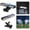 Blanc, variante sur Lumière Solaire à Détecteur de Mouvement avec 3 Modes Étanche IPX4 Sans Fil à Clipser pour Jardin, Clôture, Patio, Mur Lot de 1
