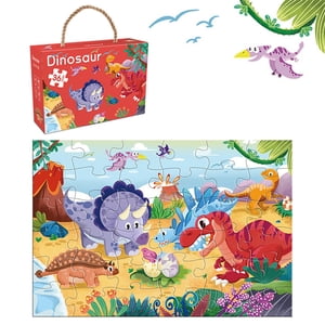 Puzzle pour enfants Puzzles papier Puzzler Boîte à carton avec photo plate Boîte cadeau pour 3-6 ans
