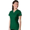 thumbnail image 1 of EON Women's COOLMAX V-Neck Solid Scrub Top, 1 of 2
