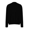 thumbnail image 4 of Timegard Womens Sweaters V Neck Long Sleeve Pullover Solid Color Oversized Tops Loose Comfy Blouses, 4 of 7