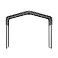 thumbnail image 3 of Arrow Metal Canopy 10 x 6 x 7 ft.  Charcoal, 3 of 9