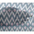 thumbnail image 4 of oneOone Viscose Chiffon Fabric Chevron Ikat Print Sewing Fabric BTY 42 Inch Wide, 4 of 4
