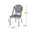thumbnail image 2 of Chaises Bistro Françaises d'Extérieur, Ensemble de 2, 2 of 11