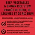 thumbnail image 4 of Pure Balance ragoût bœuf, légumes & riz brun, morceaux tendres en sauce – nourriture humide pour chiens, conserve de 354 G, 4 of 8